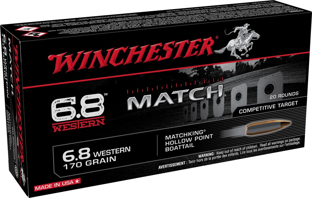 WIN 6.8WESTERN 170GR H.P 20 - 556 Black Friday Promotion